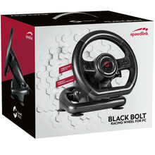 Кермо SPEEDLINK BLACK BOLT Racing Wheel (SL-650300-BK)