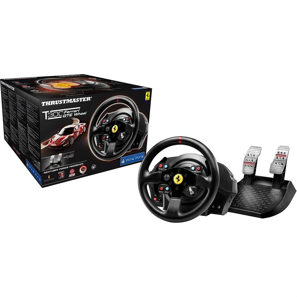 Кермо THRUSTMASTER T300 Ferrari GTE Wheel (4160609) Бездротове з'єднання False