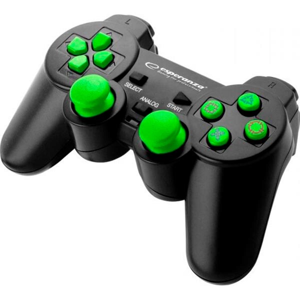 

Геймпад ESPERANZA EG107G Black-Green (EGG107G), EG107G Black-Green
