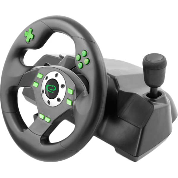 Руль ESPERANZA EGW101 Drift Black Тип подключения USB