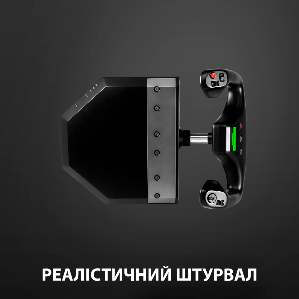 Штурвал LOGITECH G Saitek PRO Flight Yoke System (L945-000004) Тип манипулятора штурвал