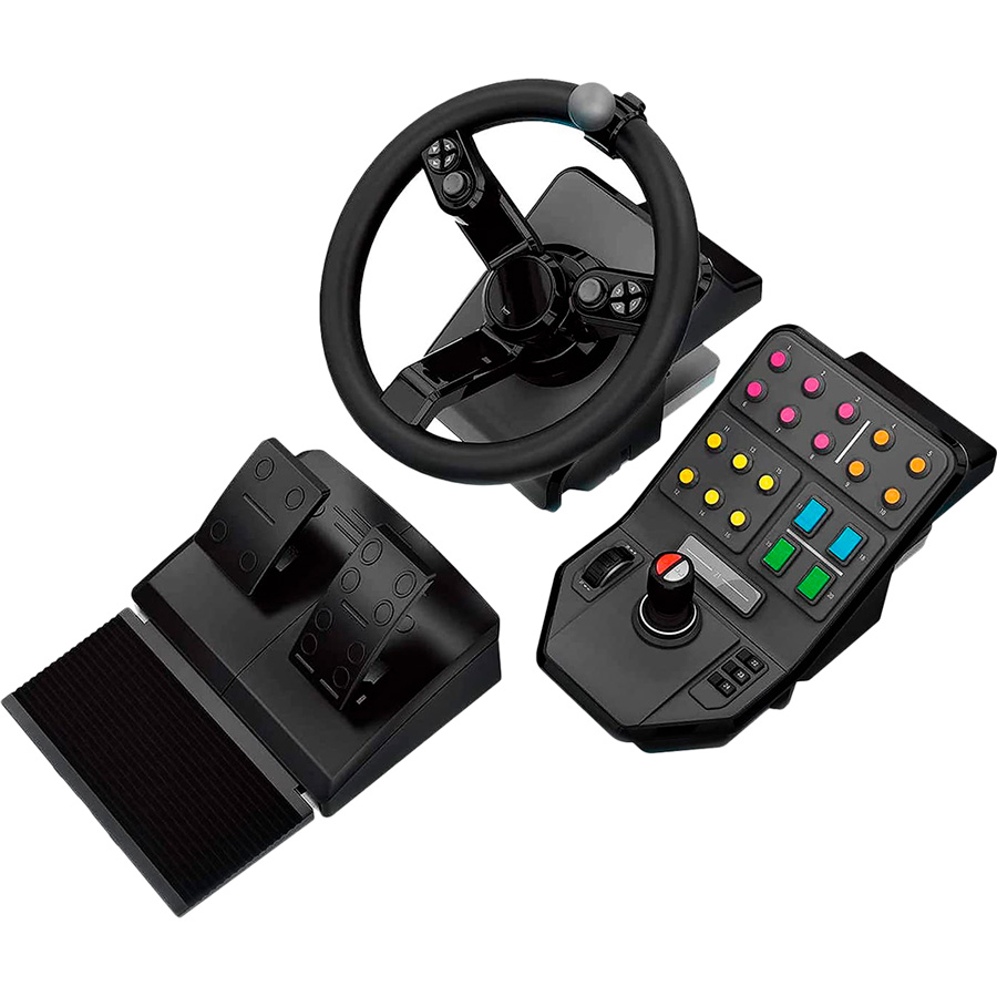 Комплект для управління важкою технікою LOGITECH G Heavy Equipment Bundle Farm Sim Controller (L945-000062)