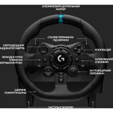 Проводной руль LOGITECH G923 Racing Wheel and Pedals for PS4 and PC (L941-000149)
