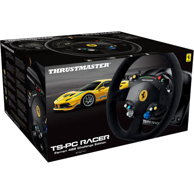 Кермо THRUSTMASTER TS-PC Racer Ferrari 488 Challenge Edition (2960798) Кількість кнопок 12