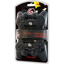 Геймпад Gembird JPD-UDV2-01 PC 2 шт Black