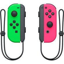 Набор 2 контроллера Nintendo Joy-Con Controller Neon Green/Pink (45496430795)