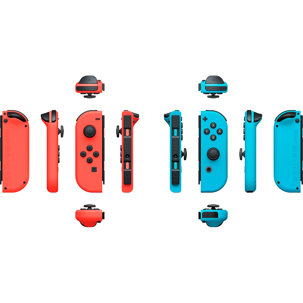 Набор контроллеров NINTENDO Joy-Con Neon Red/Neon Blue 2 шт (45496430566) Тип манипулятора геймпад