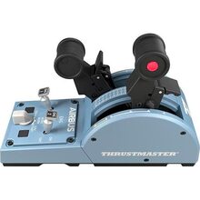 Рычаг управления двигателем Thrustmaster TCA Quadrant Airbus Edition Black/Blue (2960840)