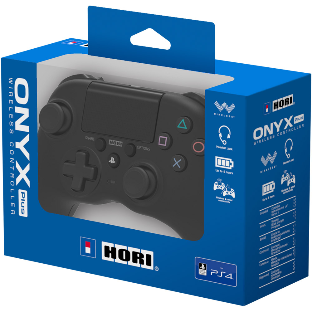 Геймпад HORI Onix Plus Asymmetric Remote для PS4 Black (4961818031180) Кількість кнопок 17