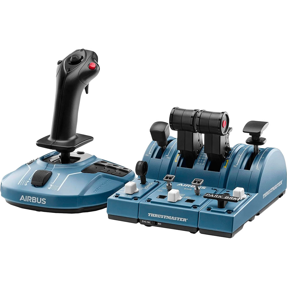 Штурвал Thrustmaster з важелем керування двигуном для PC\Xbox TCA Captain Pack x Airbus (4460217) Тип пристрою штурвал