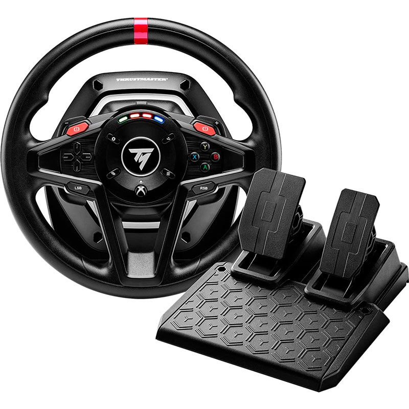 Руль и педали Thrustmaster для PC/Xbox T128-x world type c (4460184) Тип подключения USB