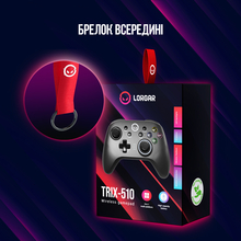 Геймпад LORGAR TRIX-510 Wireless Black (LRG-GP510)