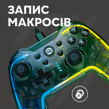 Геймпад CANYON Brighter GP-02 Wired RGB 4in1 Crystal (CND-GP02)