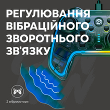 Геймпад CANYON Brighter GP-02 Wired RGB 4in1 Crystal (CND-GP02)