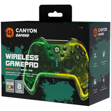 Геймпад CANYON Brighter GPW-02 Wireless RGB 5in1 Crystal (CND-GPW02)