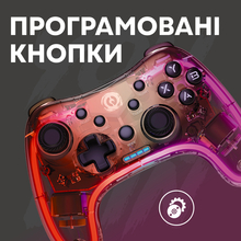 Геймпад CANYON Brighter GPW-04 Wireless RGB 5in1 Crystal (CND-GPW04)