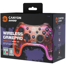 Геймпад CANYON Brighter GPW-04 Wireless RGB 5in1 Crystal (CND-GPW04)