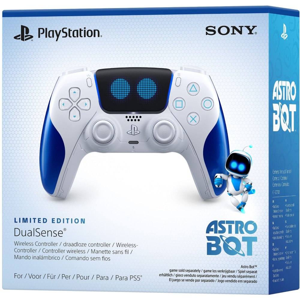 Геймпад SONY PlayStation 5 Dualsense BT Astro Bot Limited Edition (1000044980) Количество кнопок 17