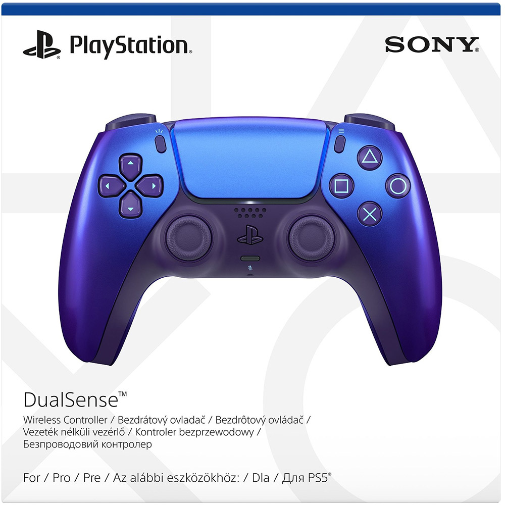 Геймпад SONY PlayStation 5 Dualsense BT Chrome Indigo (1000044477) Тип геймпад