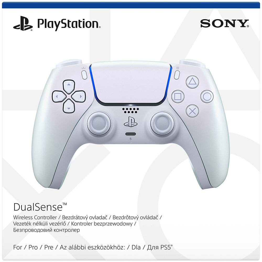 Геймпад SONY PlayStation 5 Dualsense BT Chrome Pearl (1000044472) Количество кнопок 17