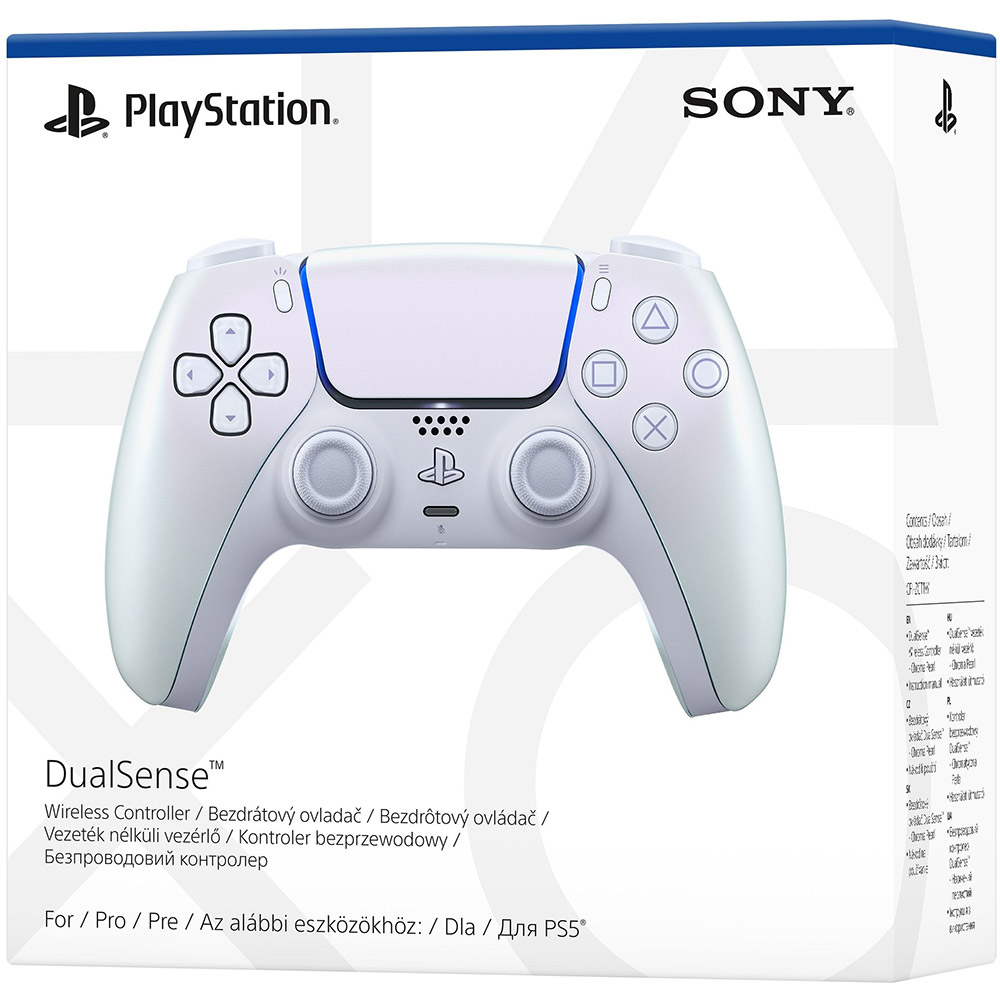 Геймпад SONY PlayStation 5 Dualsense BT Chrome Pearl (1000044472) Поколение Playstation 5