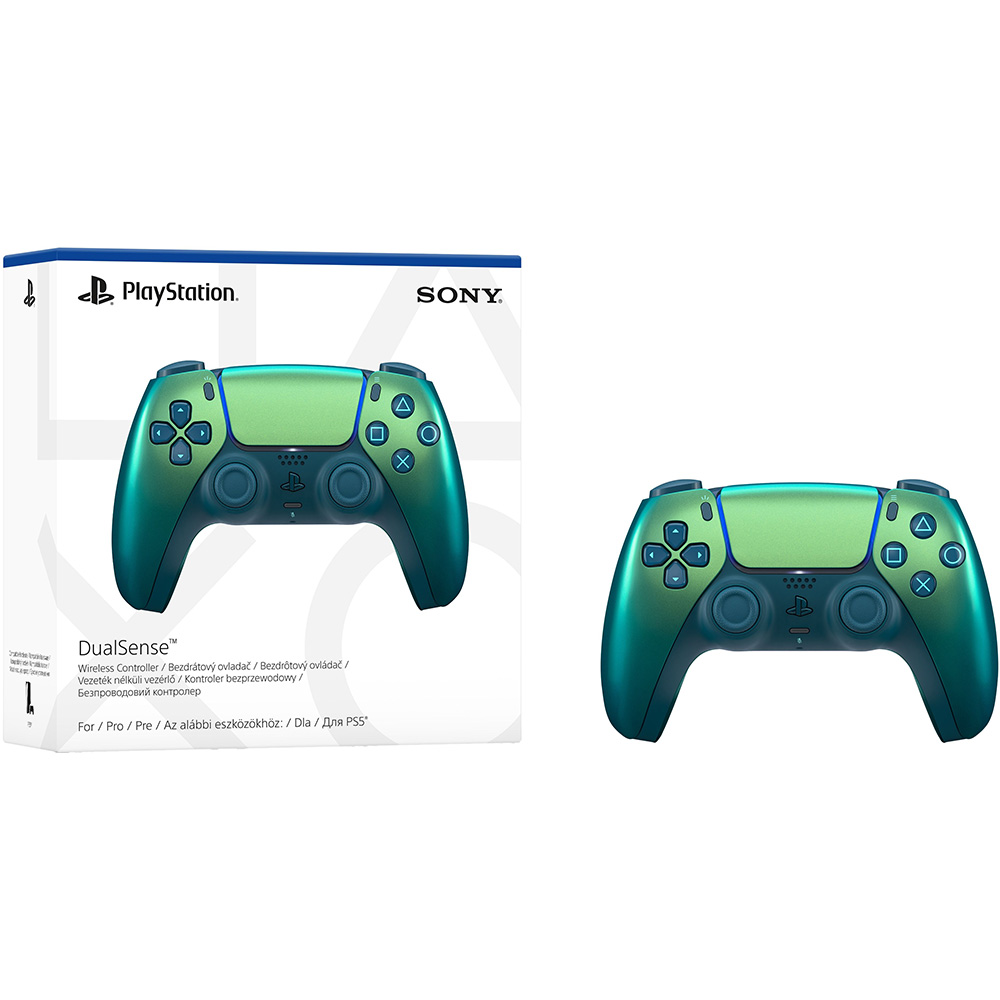 Геймпад SONY PlayStation 5 Dualsense BT Chrome Teal (1000044461) Тип геймпад