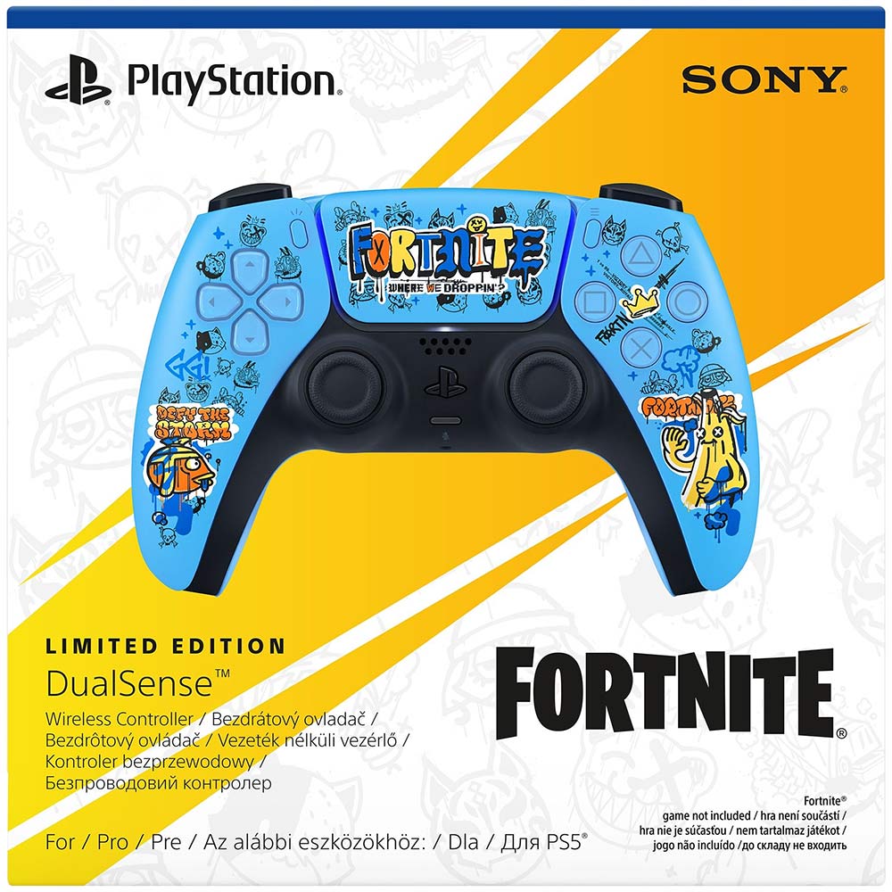 Геймпад SONY PlayStation 5 Dualsense BT Fortnite Limited Edition (1000045433) Количество кнопок 17