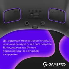 Геймпад GAMEPRO GPX13B 2.4G/BT 5.1/USB RGB Black