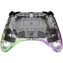 Геймпад GAMEPRO GPX13T 2.4G/BT 5.1/USB RGB Transparent