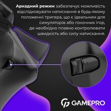 Геймпад GAMEPRO GPS13B BT 5.3/USB RGB Black