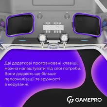 Геймпад GAMEPRO GPS13T BT 5.3/USB RGB Transparent