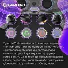 Геймпад GAMEPRO GPS13T BT 5.3/USB RGB Transparent