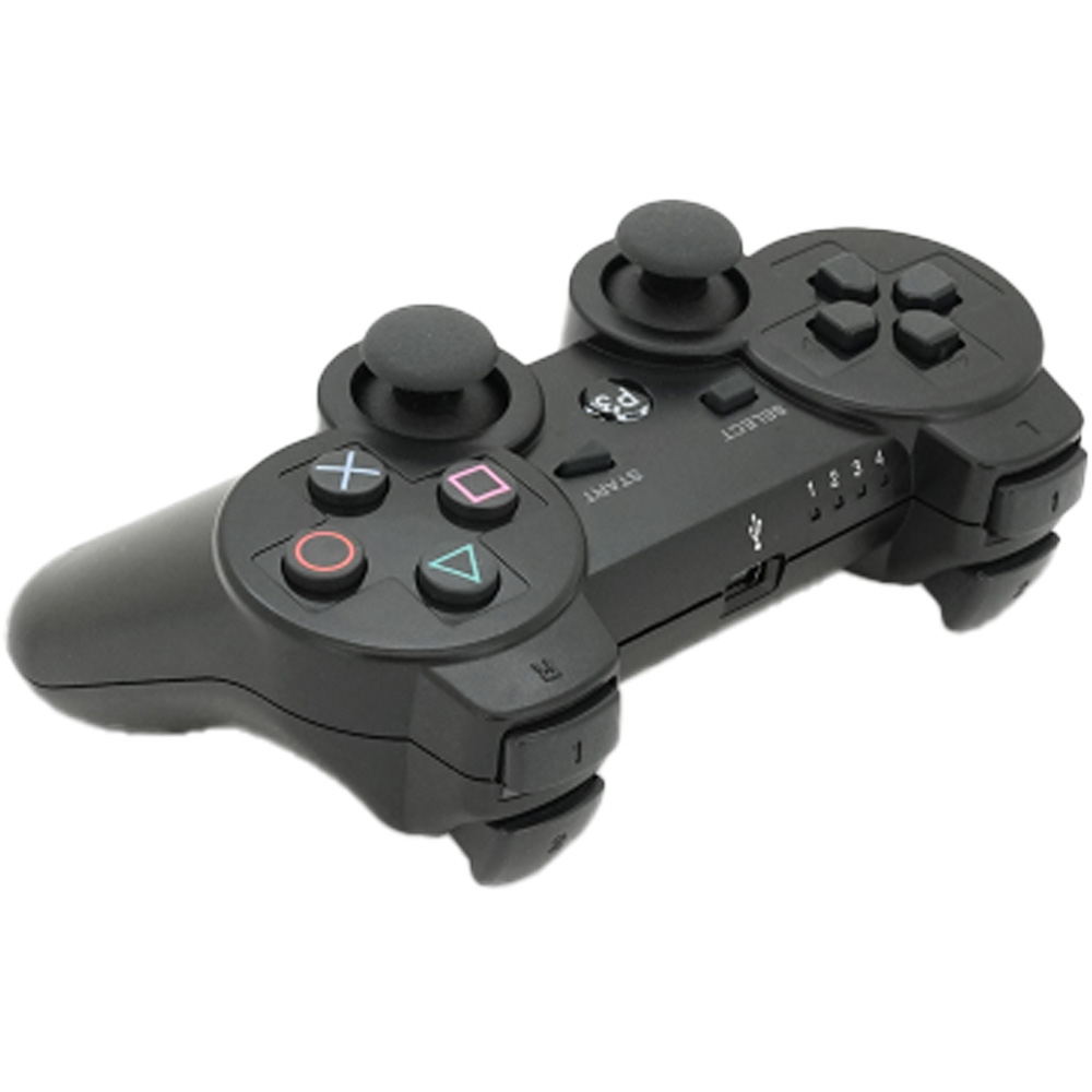 Геймпад BRAZZERS для PS3 Wireless DUALSHOCK 3 Black (BR-PS3Wireless-B) Тип підключення bluetooth