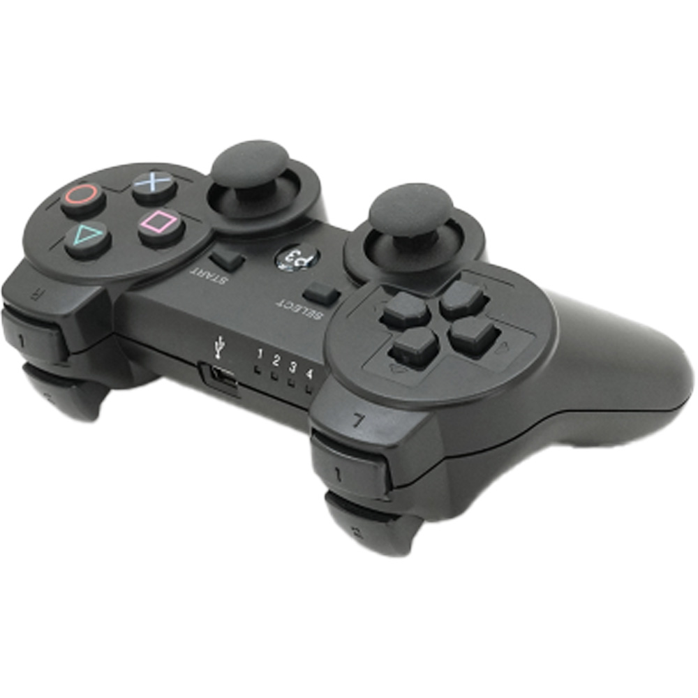 Геймпад BRAZZERS для PS3 Wireless DUALSHOCK 3 Black (BR-PS3Wireless-B) Тип манипулятора геймпад