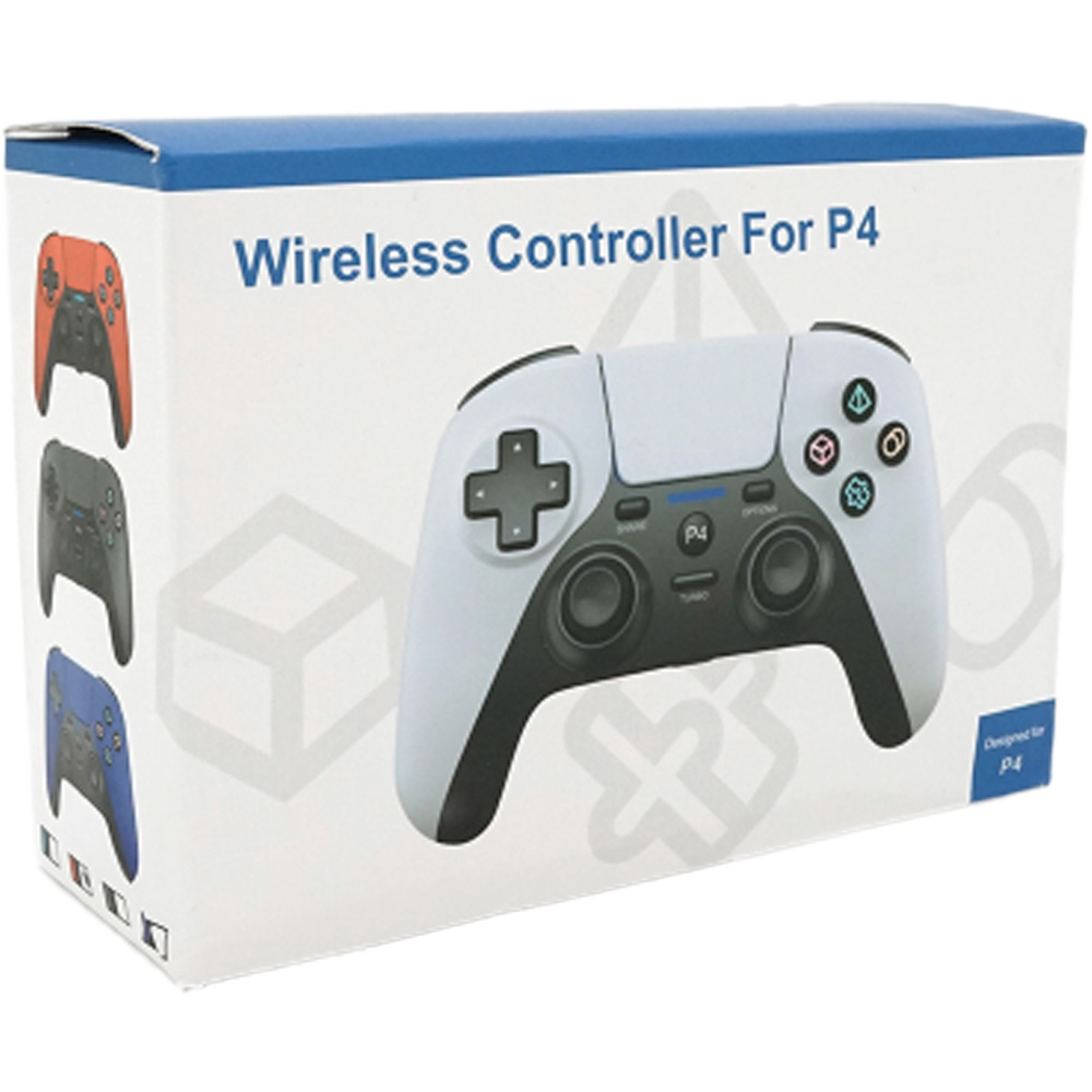 Геймпад BRAZZERS BR-PS02 для PS4 Wireless DUALSHOCK 4 White (BR-PS02Wireless-Wh) Тип пристрою геймпад