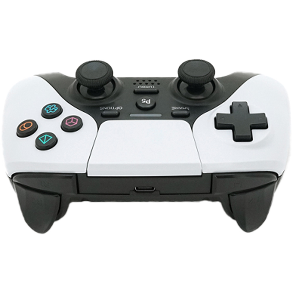 Геймпад BRAZZERS BR-PS02 для PS4 Wireless DUALSHOCK 4 White (BR-PS02Wireless-Wh) Тип підключення bluetooth