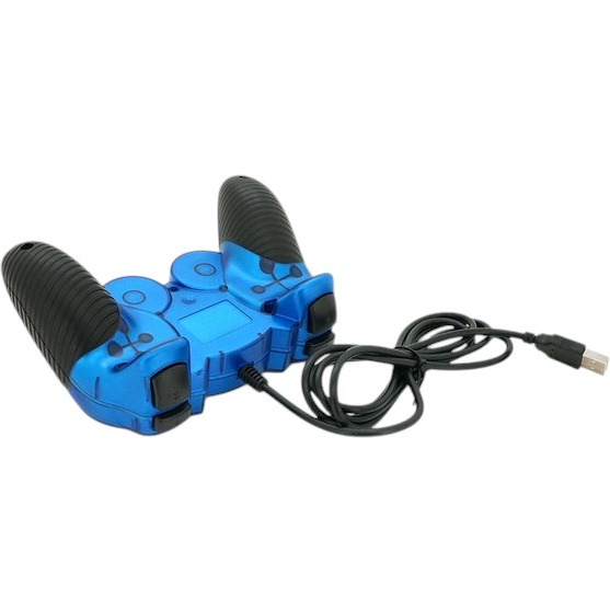 Геймпад BRAZZERS BR-8600 Double Shock Blue (BR-8600Bl) Тип підключення USB