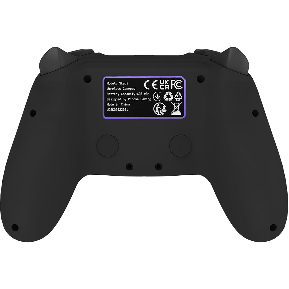 Геймпад PROOVE Gaming Skadi Black (WGSK00022001) Тип подключения bluetooth