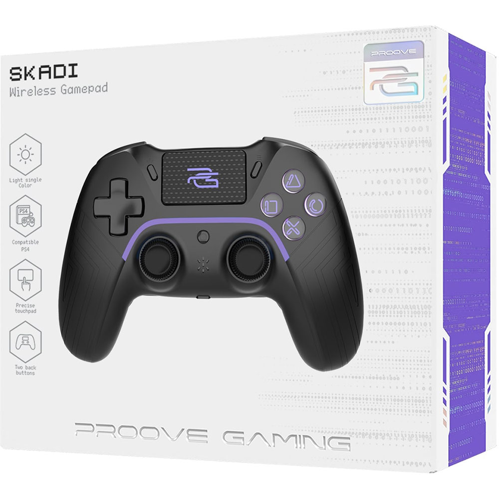 В Фокстрот Геймпад PROOVE Gaming Skadi Black (WGSK00022001)