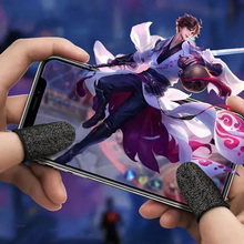 Напальчник игровой HOCO GM4 Phantom Superconducting fiber mobile game finger cots Silver Fiber (6931474750297)