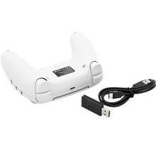 Геймпад BRAZZERS для PS5 DOUBLE Motor Vibration White (BR-P5/P4/NL)