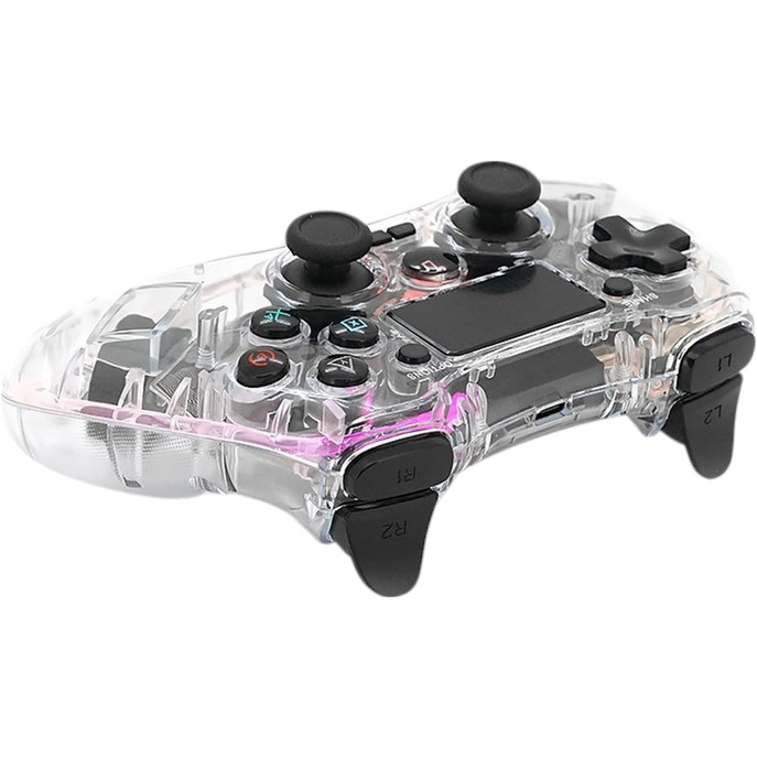 Геймпад BRAZZERS для PS4 DUAL Motor Vibration Transparent (BR-P05) Геймпад BRAZZERS для PS4 DUAL Motor Vibration Transparent (BR-P05)