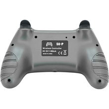 Геймпад BRAZZERS для PS4 DOUBLE Motor Vibration 4 Silver (BR-S8-P/SR)