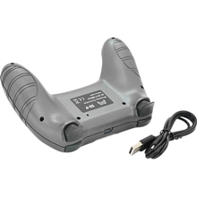 Геймпад BRAZZERS для PS4 DOUBLE Motor Vibration 4 Silver (BR-S8-P/SR)