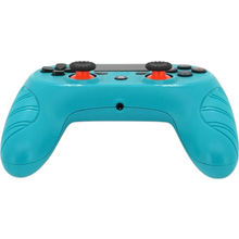 Геймпад BRAZZERS для PS4 DOUBLE Motor Vibration 4 Cyan (BR-S8-P/GN)