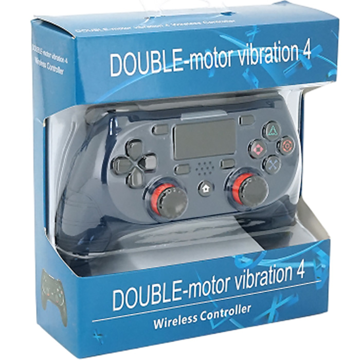 Геймпад BRAZZERS S8-P для PS4 Wireless DOUBLE-motor vibration 4 Dark blue (BR-S8-P/BK) Кількість кнопок 19
