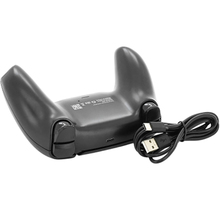 Геймпад BRAZZERS S8-P для PS5 Wireless DOUBLE-motor vibration 4 Silver (BR-HONOR3D)