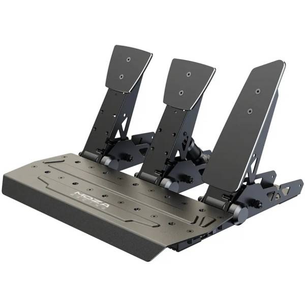 Комплект педалей MOZA SR-P USB Black (RS11_Moza) Додатково Тензометричні датчики вантажопідйомністю 100 кг.