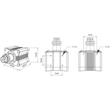База MOZA R12 V2 Black (6973137270827)