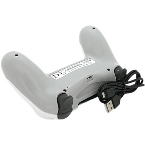 Геймпад BRAZZERS для PS4 DUALSHOCK 4 White (BR-PS4Wireless-Wh) Кількість кнопок 17